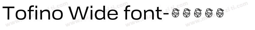 Tofino Wide font字体转换